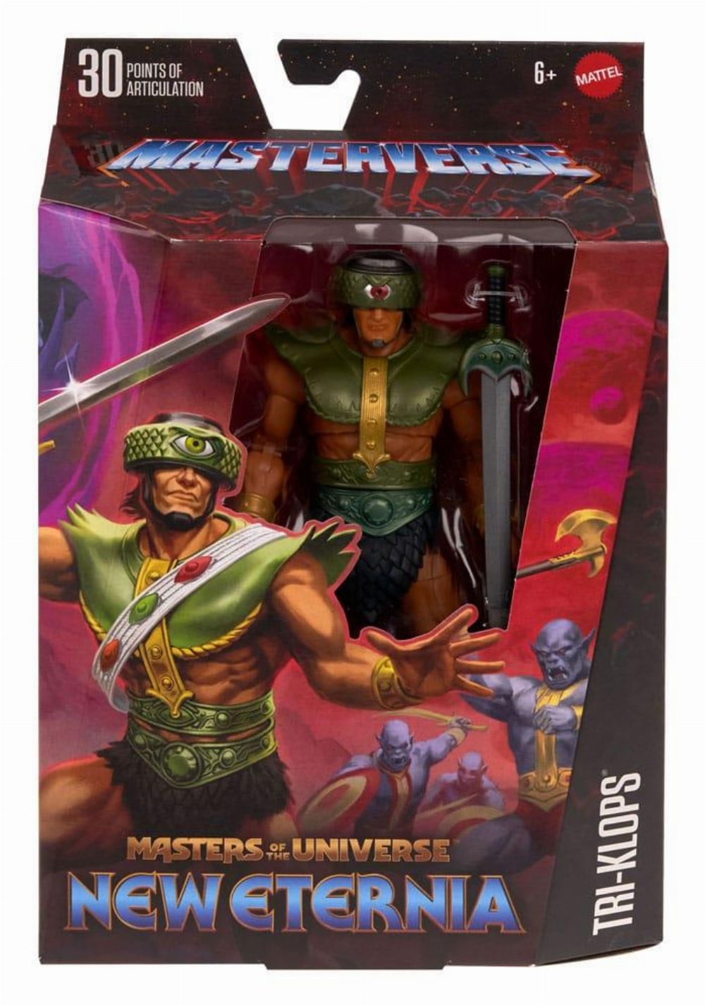 Masters of the Universe: New Eternia Masterverse – Tri-Klops Φιγούρα Δράσης (18cm)