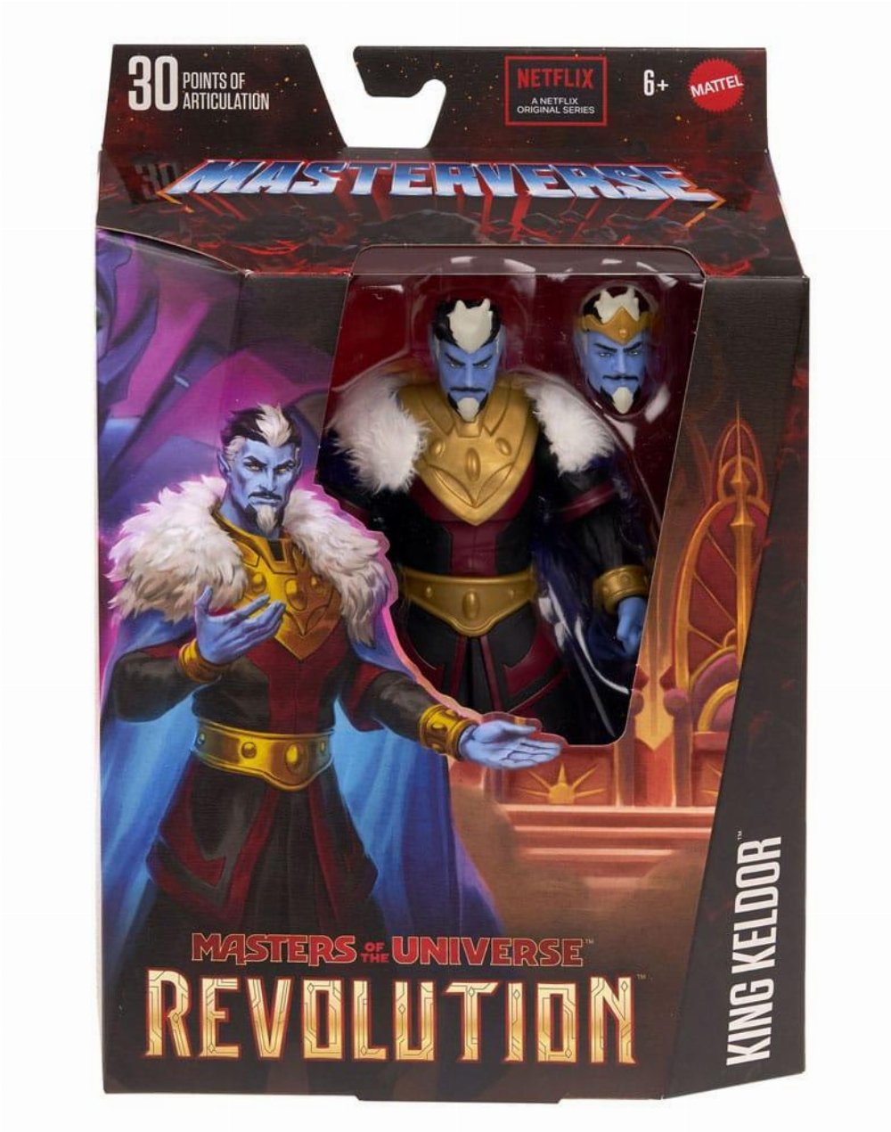 Masters of the Universe: New Eternia Masterverse – King Keldor Φιγούρα Δράσης (18cm)