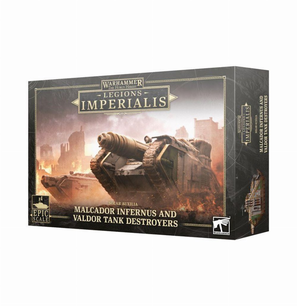 Warhammer: The Horus Heresy – Legiones Astartes: Malcador Infernus and Valdor Tank Destroyers