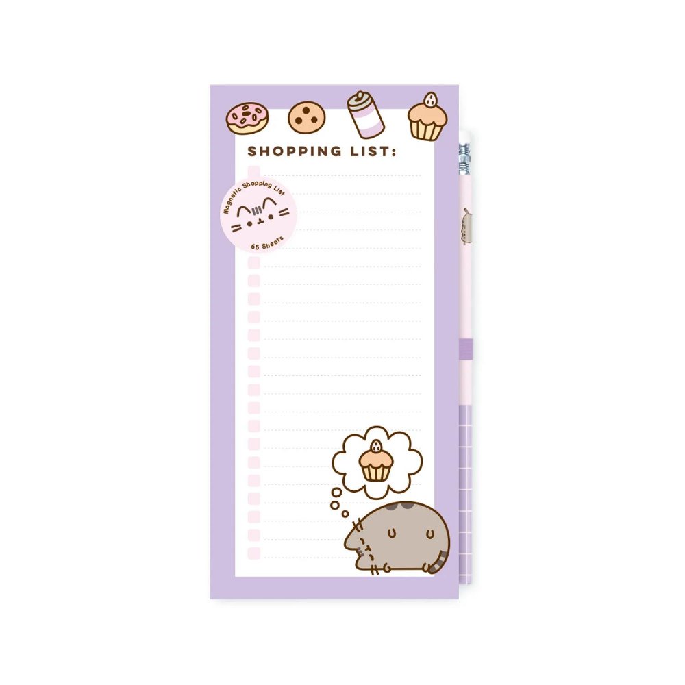 Pusheen – Σετ Μαγνητικό Σημειωματάριο & Μολύβι