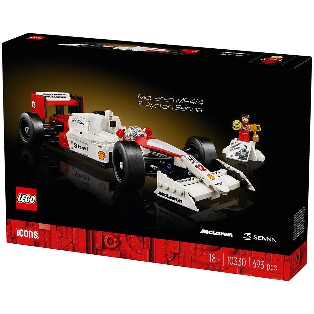LEGO Icons – McLaren MP4/4 & Ayrton Senna (10330)