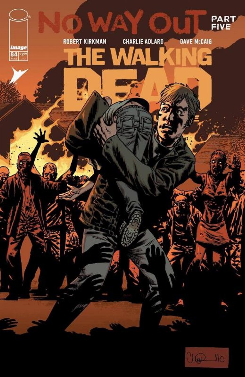 Τεύχος Κόμικ The Walking Dead Deluxe #84 Cover B