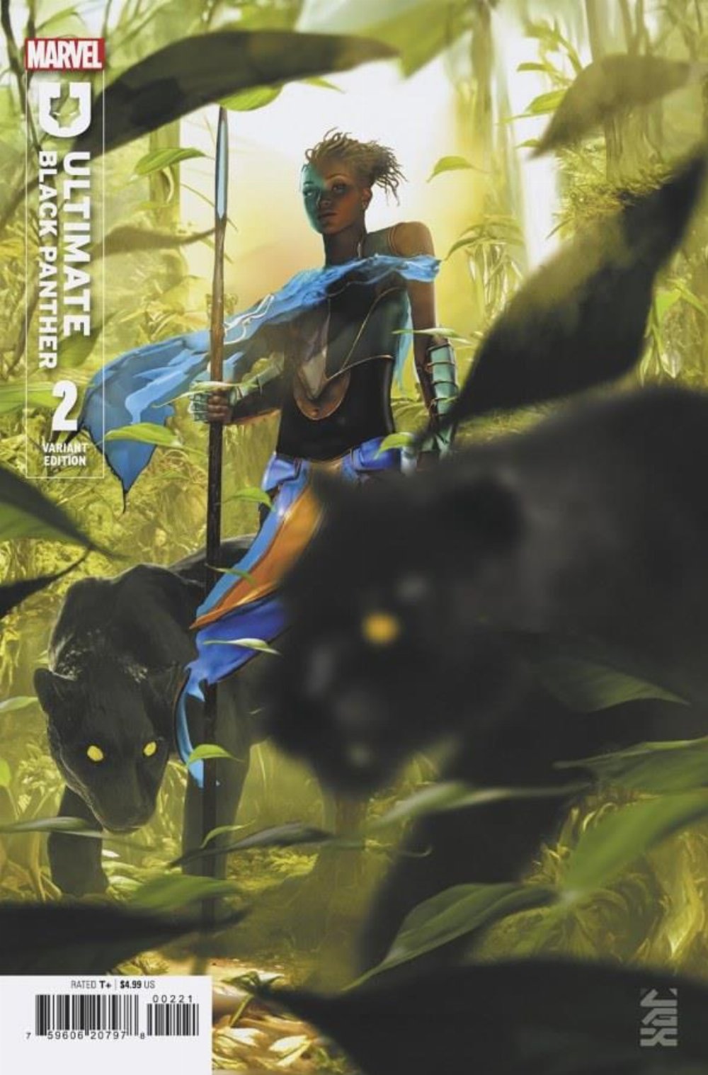 Τεύχος Κόμικ Ultimate Black Panther #2 BossLogic Variant Cover