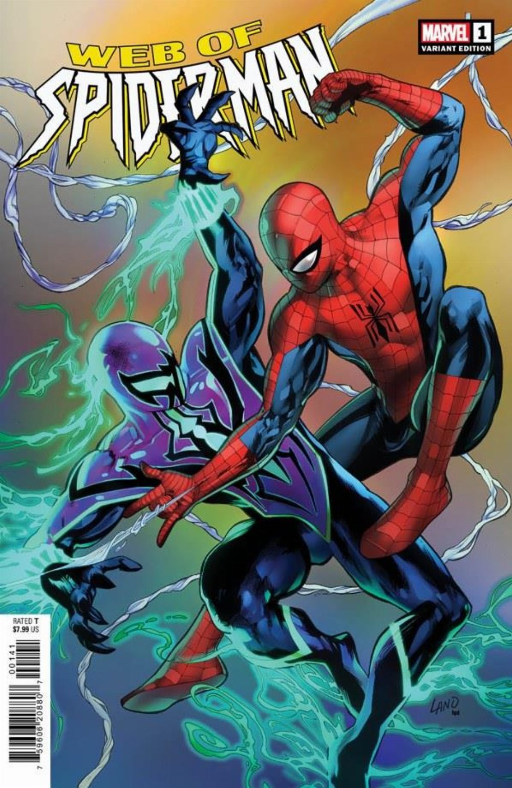 Τεύχος Κόμικ Web Of Spider-Man #1 Land Variant Cover
