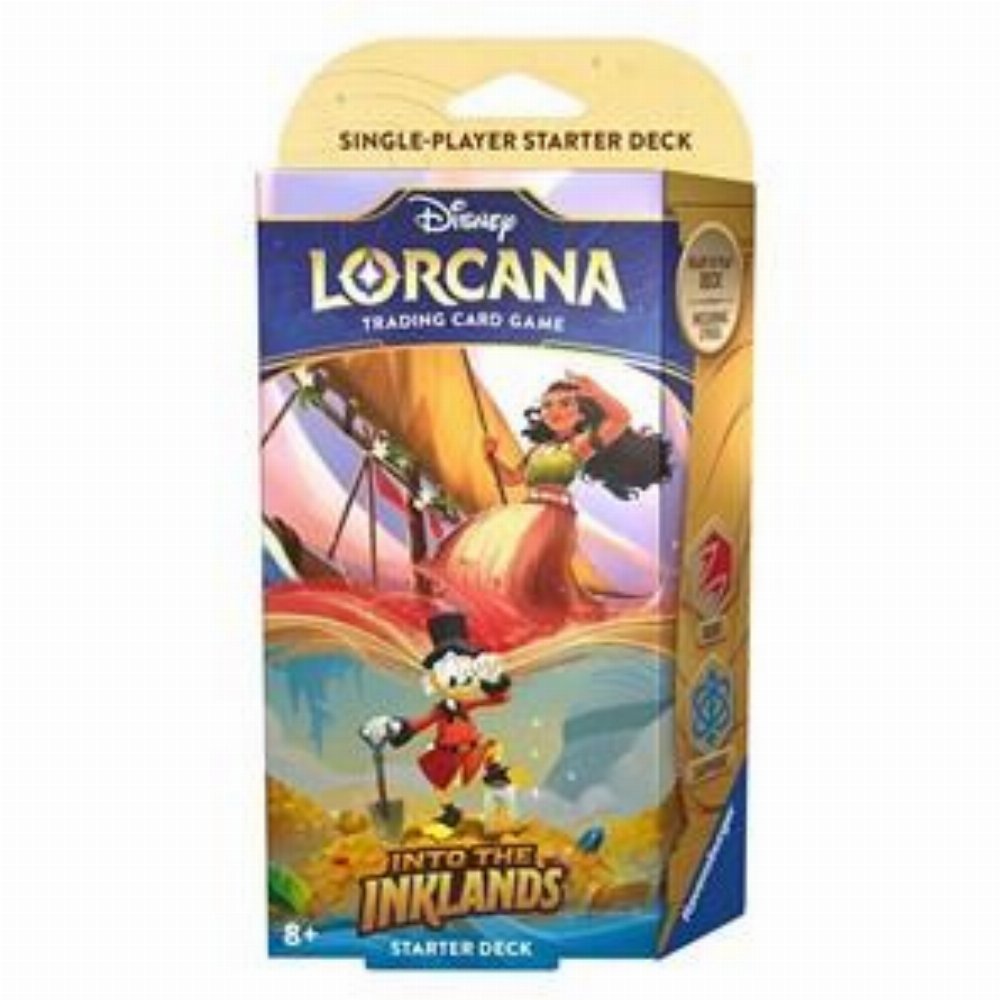 Disney Lorcana TCG – Into the Inklands: Starter Deck (Sapphire & Ruby)