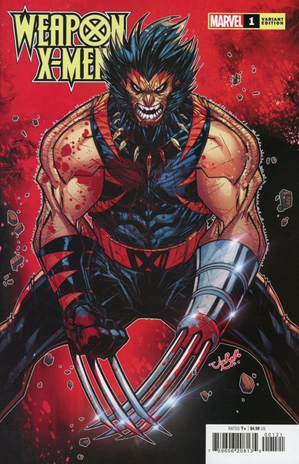Τεύχος Κόμικ Weapon X-Men #1 Meyers Variant Cover
