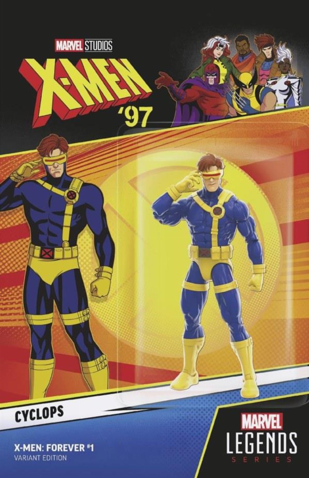 Τεύχος Κόμικ X-Men Forever #1 Action Figure Variant Cover