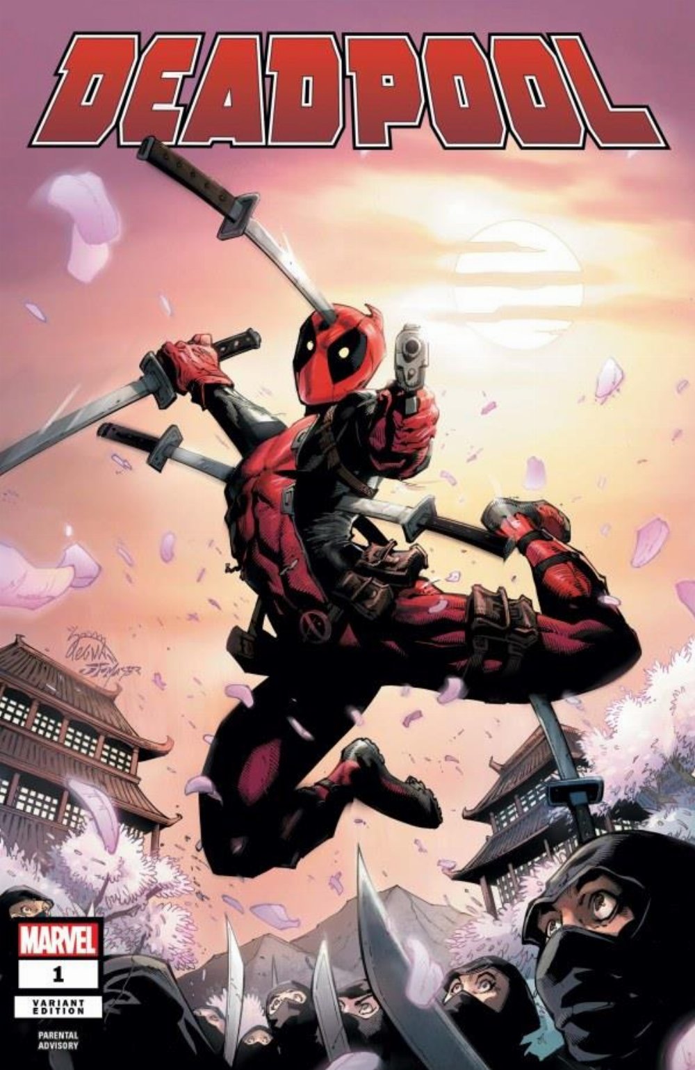 Τεύχος Κόμικ Deadpool #1 1/25 Stegman Variant Cover