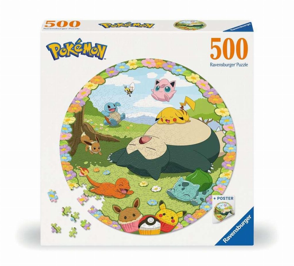 Παζλ 500 κομμάτια – Flowery Pokemon