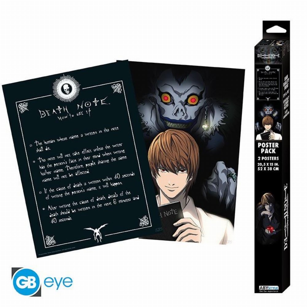 Death Note – Light & Death Chibi 2-Pack Αυθεντικές Αφίσες (52x38cm)