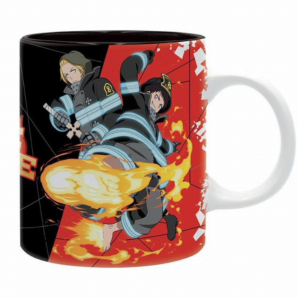 Fire Force – Companies 7 & 8 Κεραμική Κούπα (320ml)