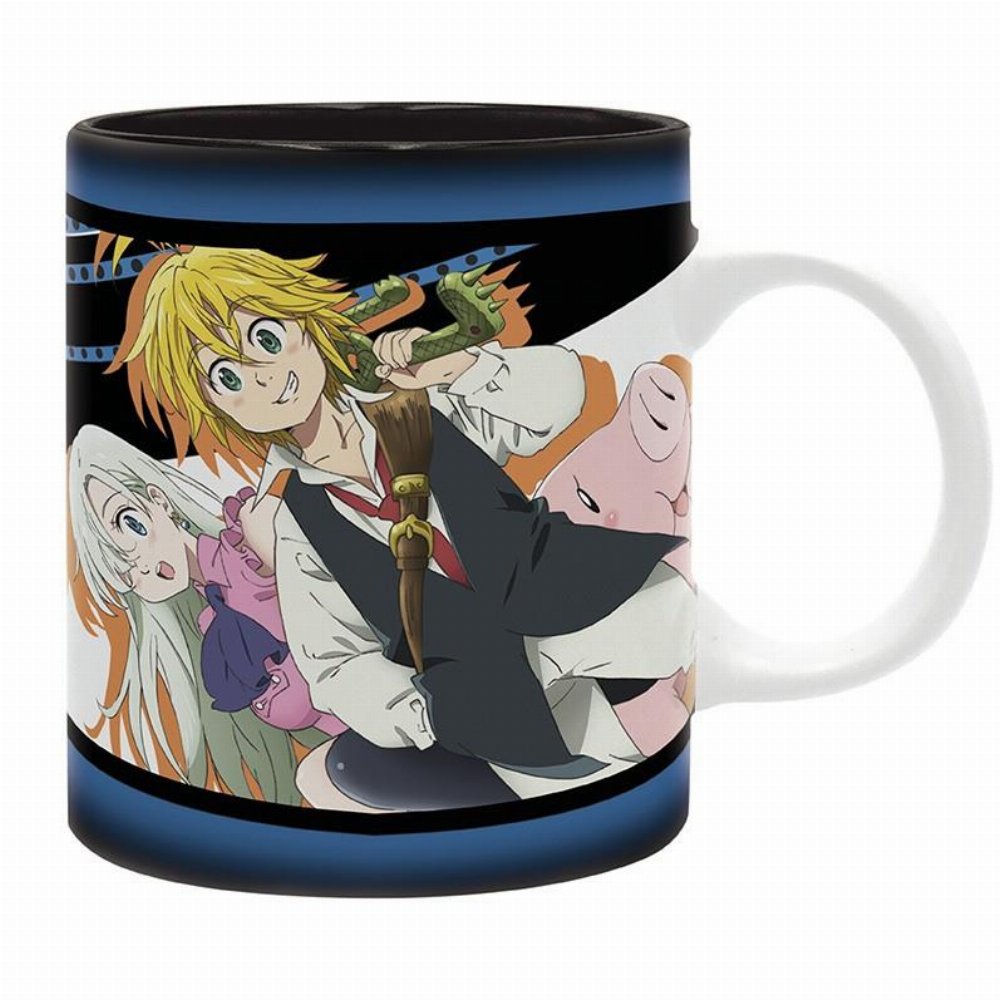The Seven Deadly Sins – Meliodas, Elizabeth & Hawk Κεραμική Κούπα (320ml)