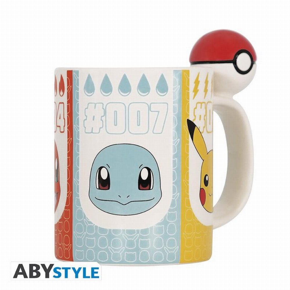 Pokemon – Poke Ball 3D Κεραμική Κούπα (460ml)