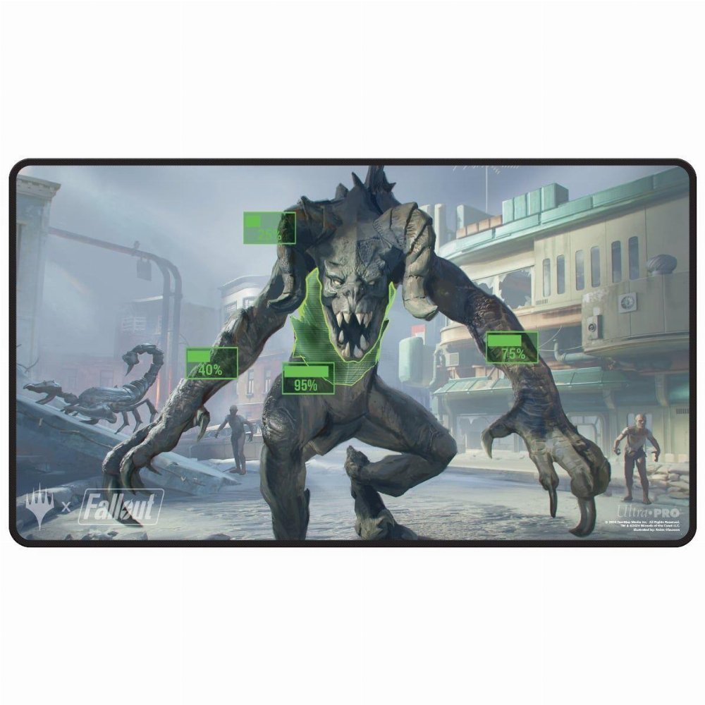 Ultra Pro Stitched Playmat – Universes Beyond Fallout: V.A.T.S.