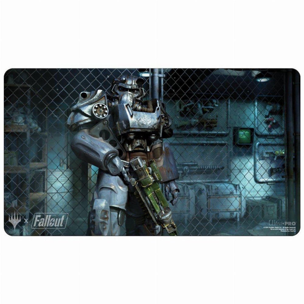 Ultra Pro Playmat – Universes Beyond Fallout: Puresteel Paladin