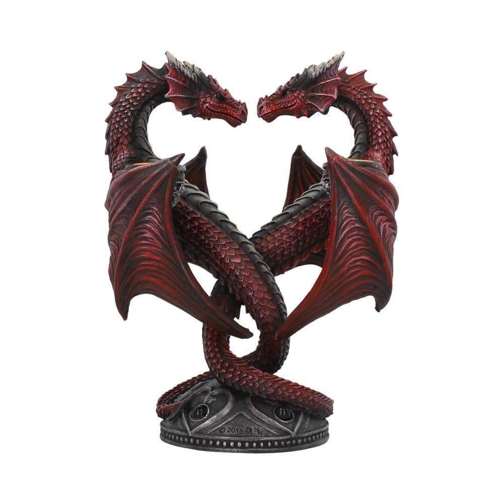 Anne Stokes – Dragon Heart Κηροπήγιο (23cm) Valentine’s Edition