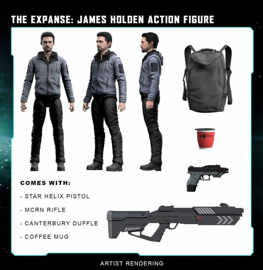 The Expanse – James Holden Φιγούρα Δράσης (20cm)