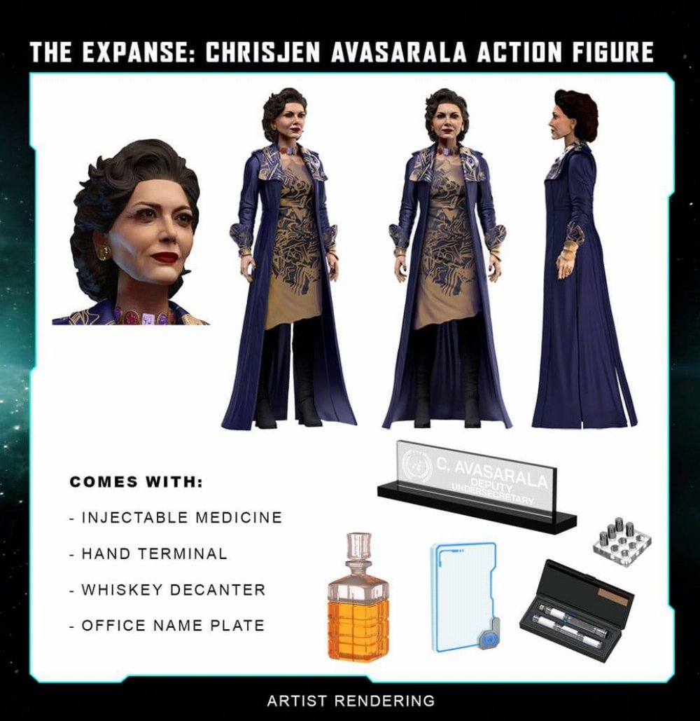 The Expanse – Chrisjen Avasarala Φιγούρα Δράσης (20cm)