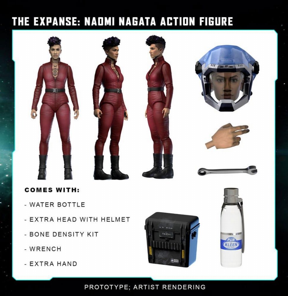 The Expanse – Naomi Nagata Φιγούρα Δράσης (20cm)
