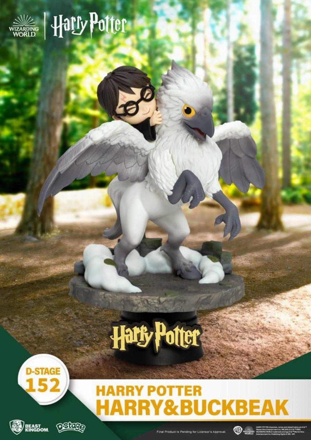 Harry Potter: D-Stage – Harry & Buckbeak Φιγούρα Αγαλματίδιο (16cm)