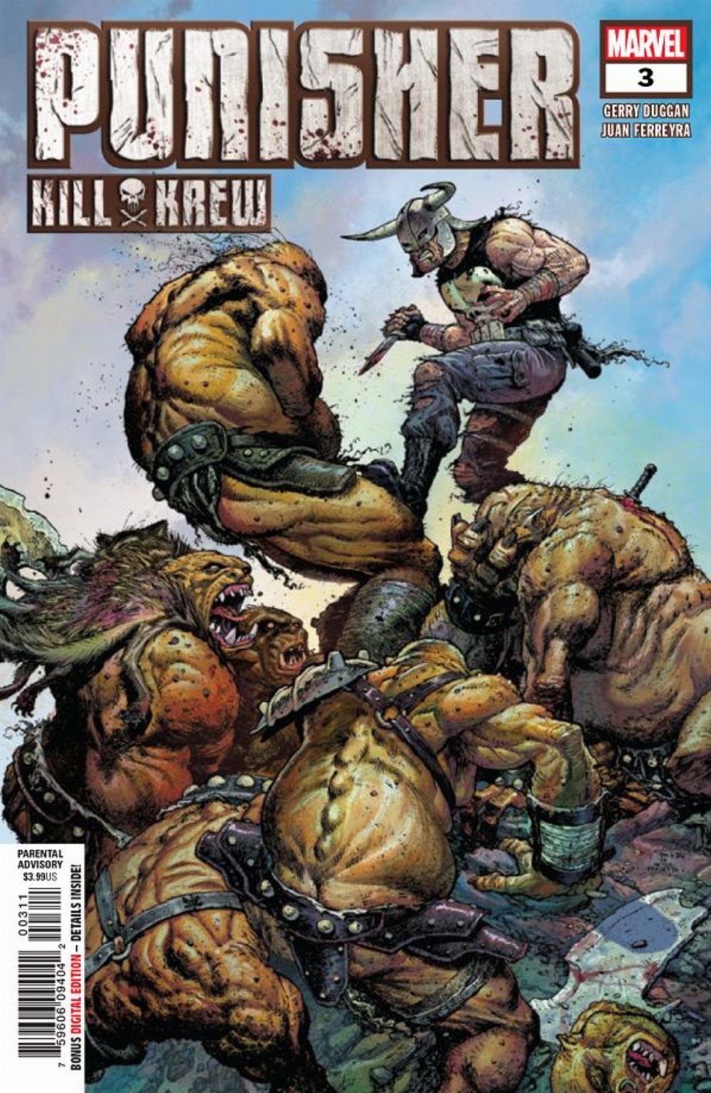 Τεύχος Κόμικ Punisher Kill Crew #3 (Of 5)