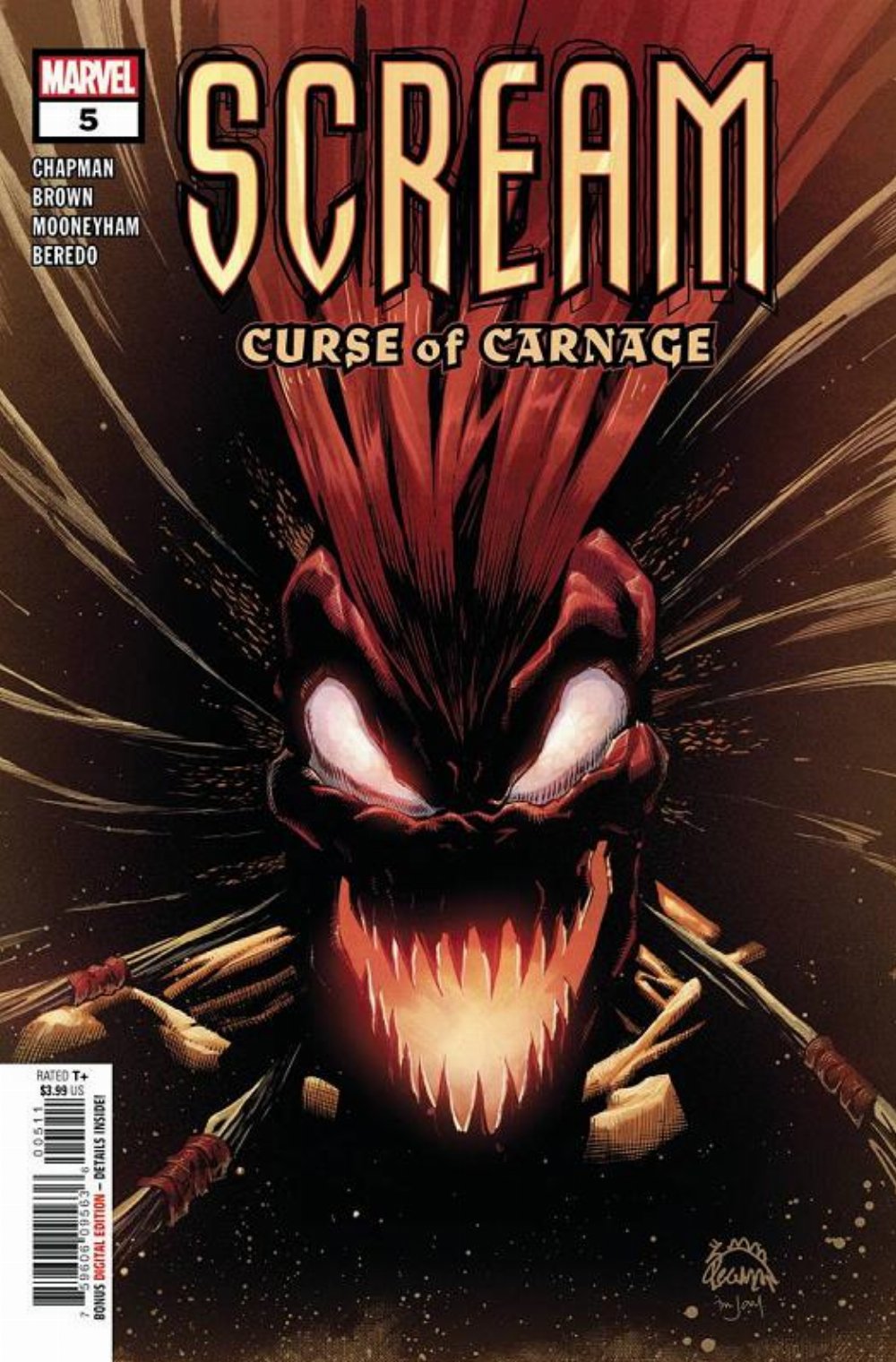 Τεύχος Κόμικ Scream: Curse Of Carnage #05