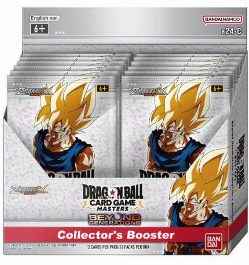 Dragon Ball Super Card Game – BT24 Beyond Generation Collector’s Booster Box (12 Packs)