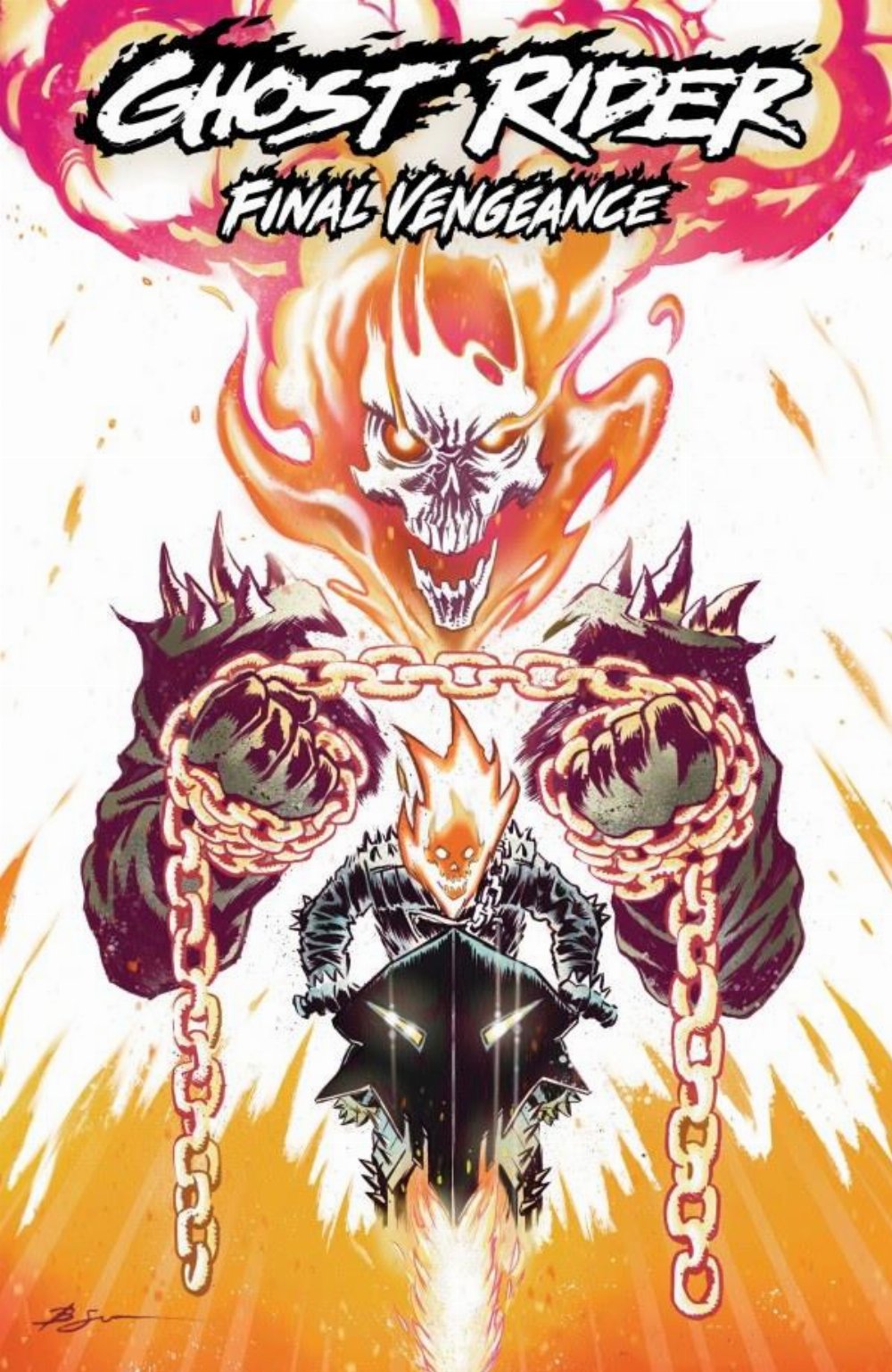 Τεύχος Κόμικ Ghost Rider Final Vengeance #1 Foil Variant Cover