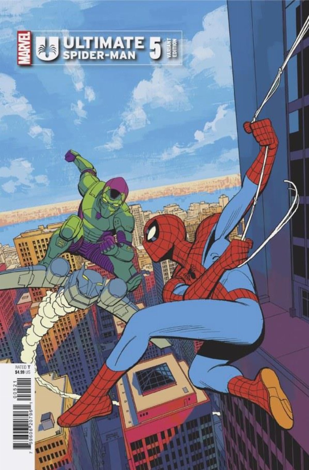 Τεύχος Κόμικ Ultimate Spider-Man #5 Romero Variant Cover