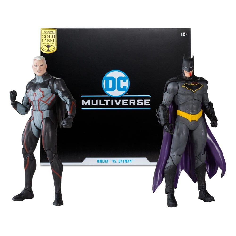 DC Collector: Gold Label – Unmasked Omega & Bloody Batman 2-Pack Φιγούρες Δράσης (18cm)