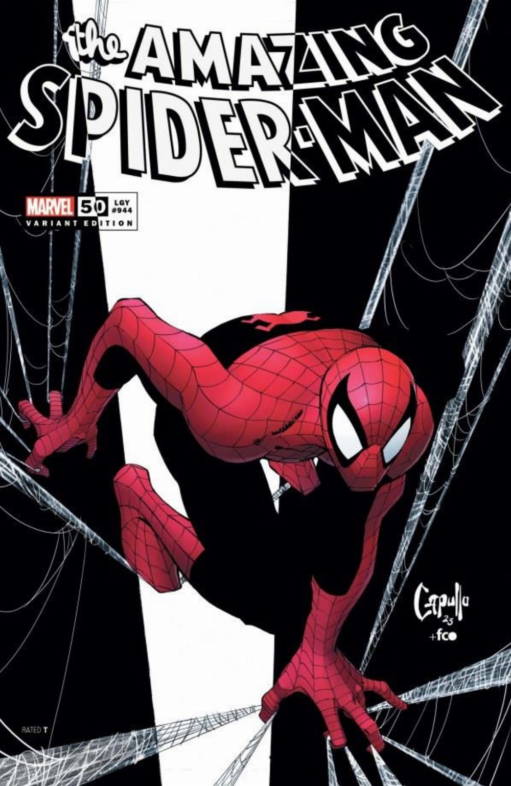 Τεύχος Κόμικ The Amazing Spider-Man #50 Capullo Variant Cover