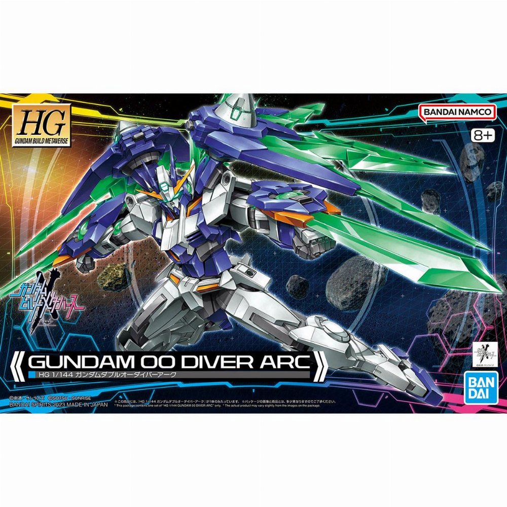 Mobile Suit Gundam – High Grade Gunpla: Gundam 00 Diver Arc 1/144 Σετ Μοντελισμού