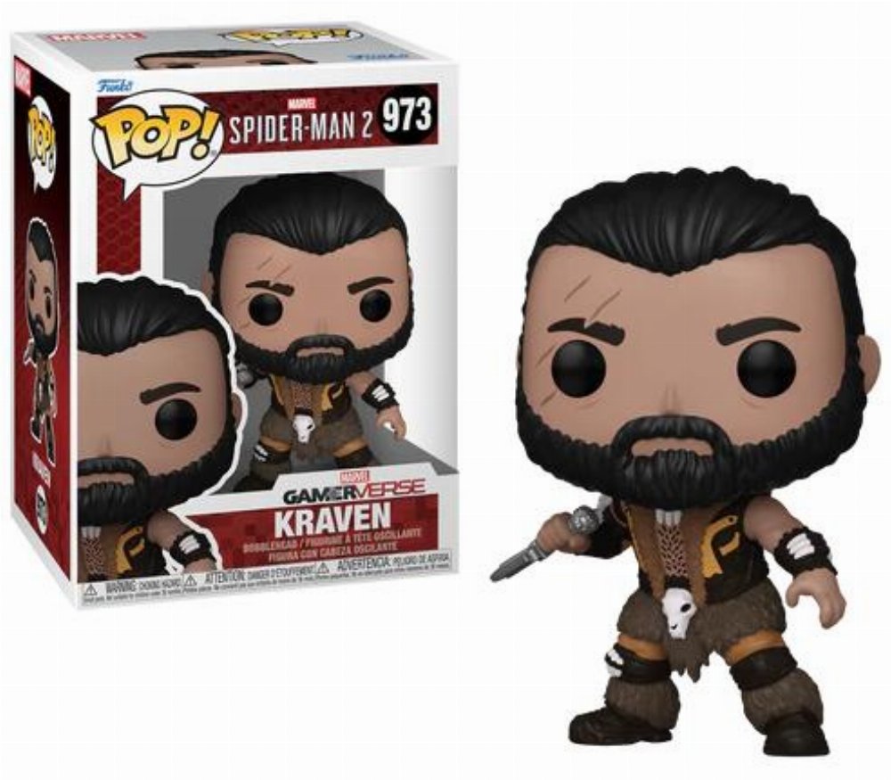 Φιγούρα Funko POP! Marvel: Spider-Man 2 – Kraven #973