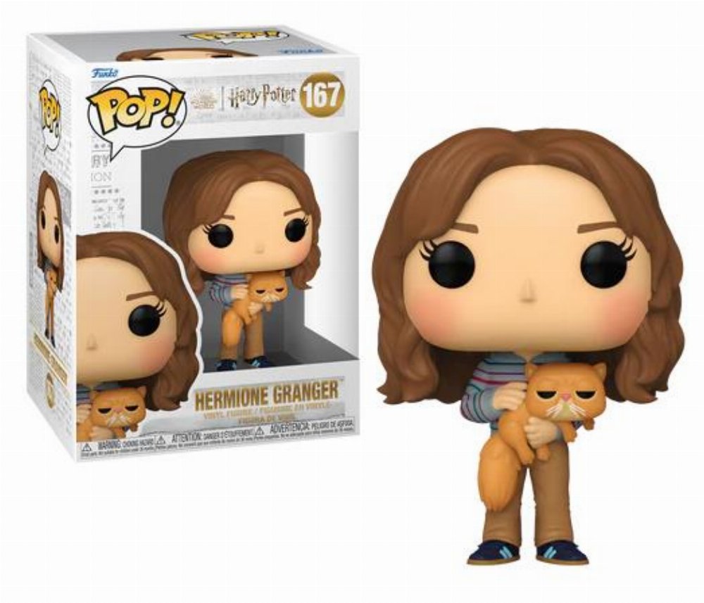 Φιγούρα Funko POP! Harry Potter – Hermione Granger with Crookshanks #167