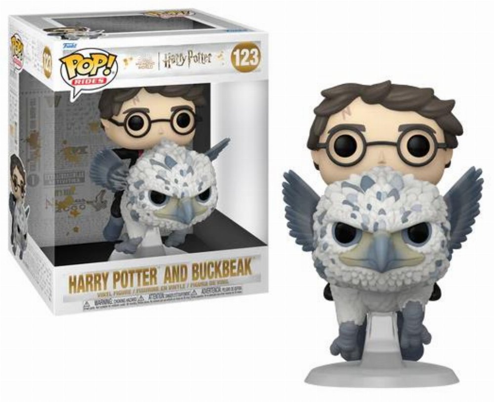 Φιγούρα Funko POP! Rides: Harry Potter – Harry Potter and Buckbeak #123