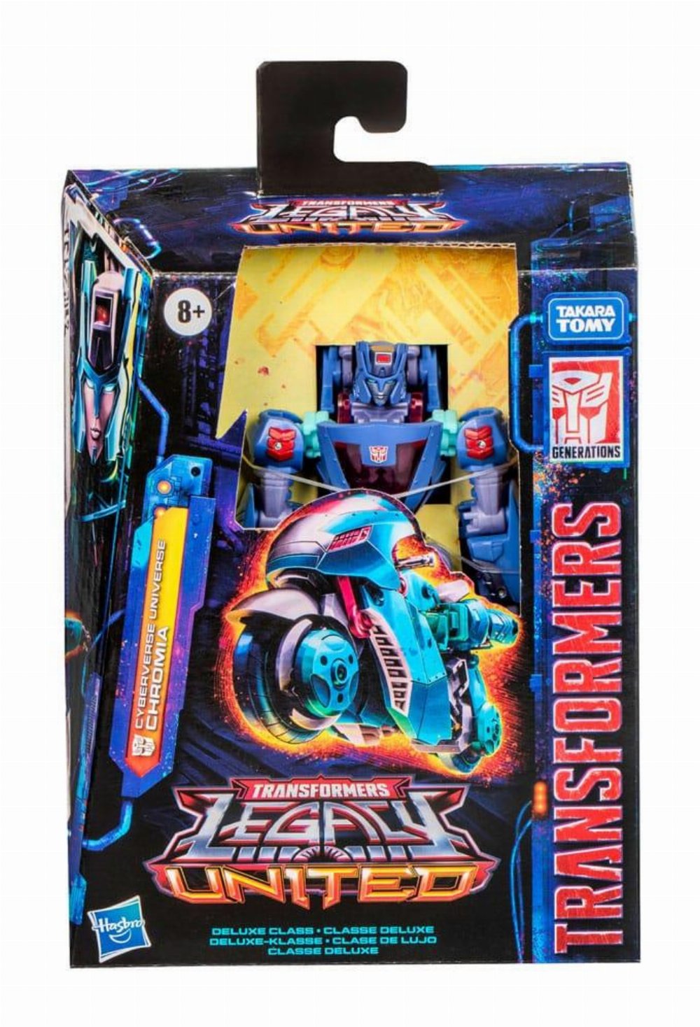 Transformers: Generations Legacy United Deluxe Class – Cyberverse Universe Chromia Φιγούρα Δράσης (14cm)