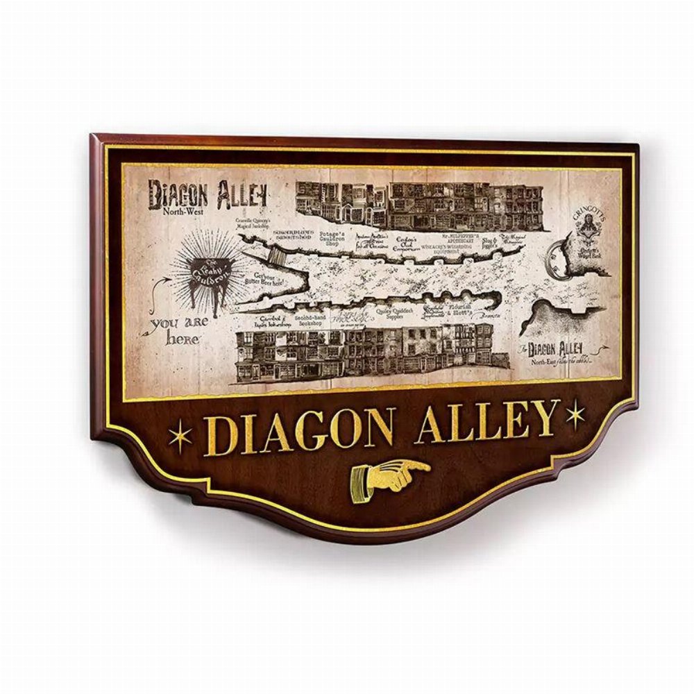 Harry Potter – Diagon Alley Wall Plaque (43x28cm)