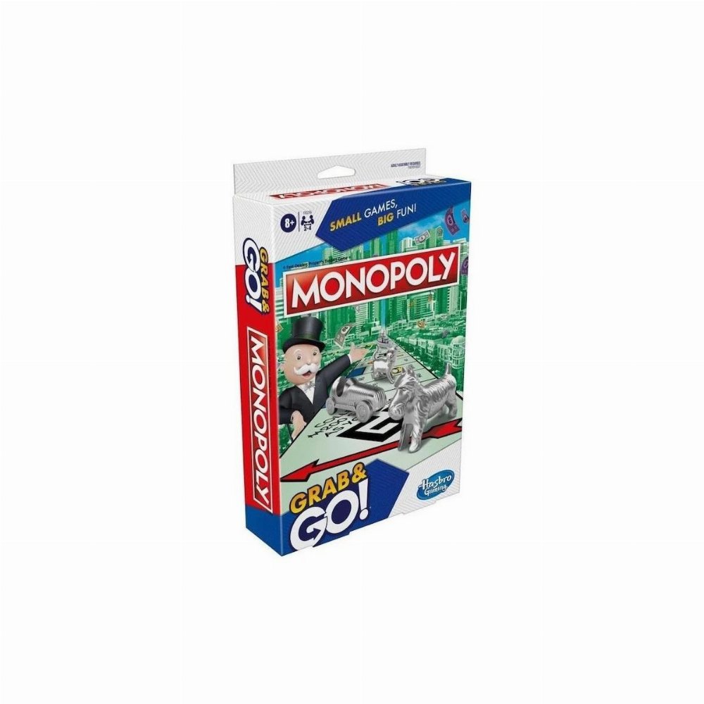 Επιτραπέζιο Παιχνίδι Monopoly: Grab & Go