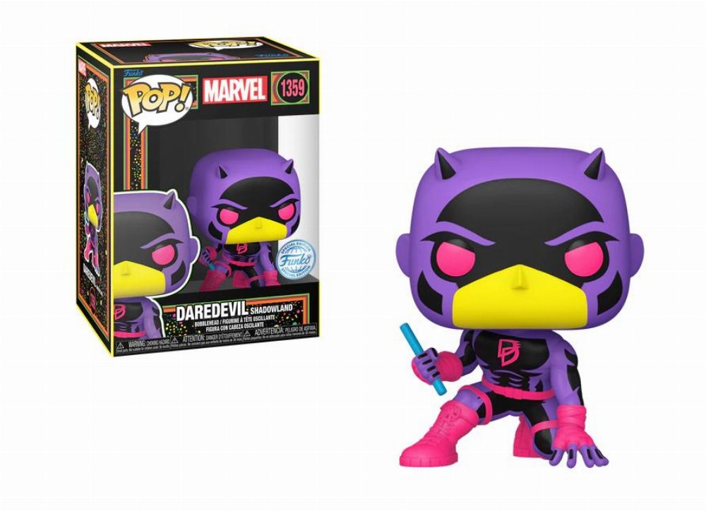 Φιγούρα Funko POP! Marvel – Daredevil Shadowland (Black Light) #1359 (Exclusive)