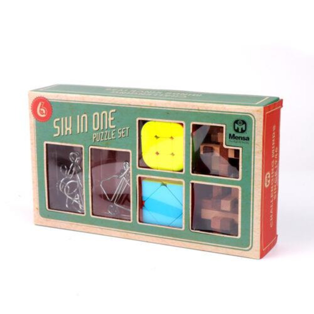 Γρίφος – Mensa’s 6 in 1 Puzzle Set