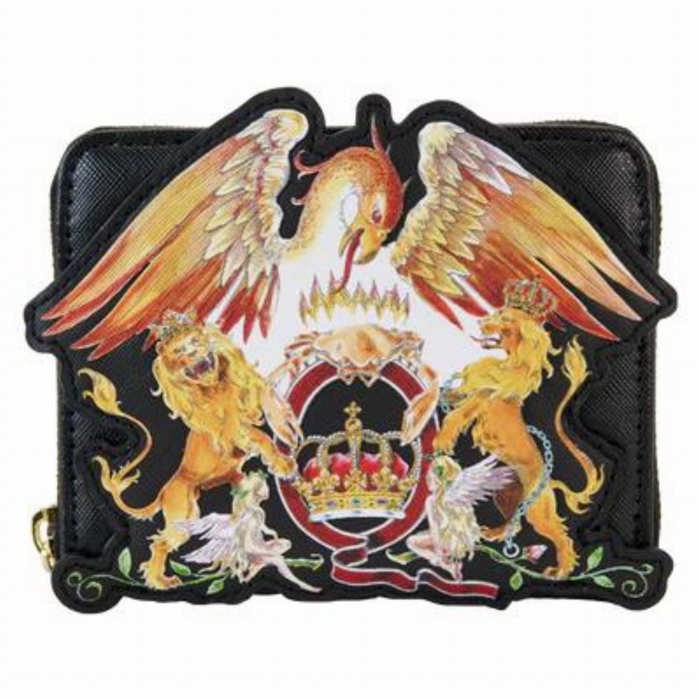 Loungefly – Queen: Logo Crest Αυθεντικό Πορτοφόλι