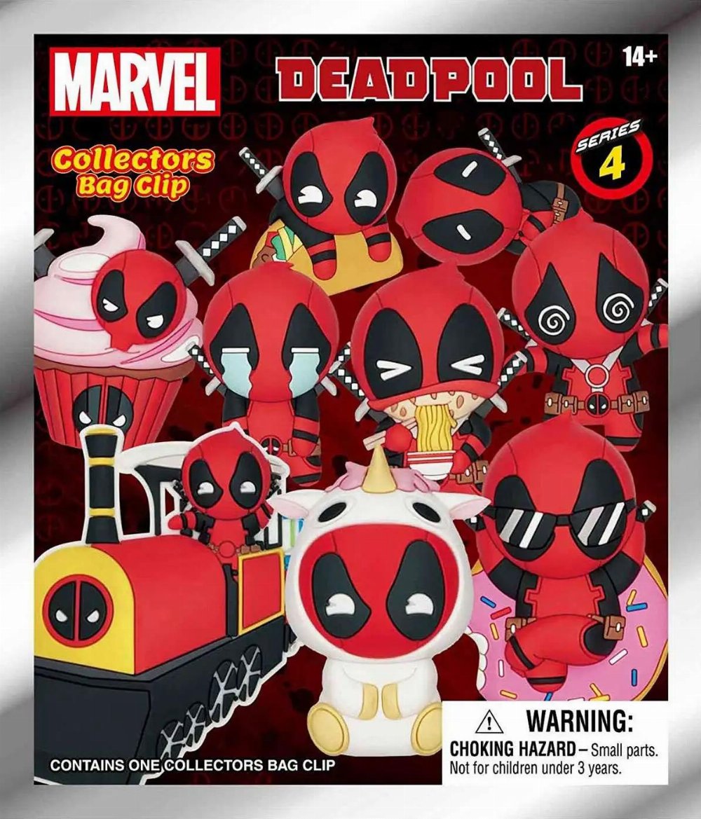 Marvel – Deadpool S4 Bag Clip Μπρελόκ (Τυχαίο Περιεχόμενο)