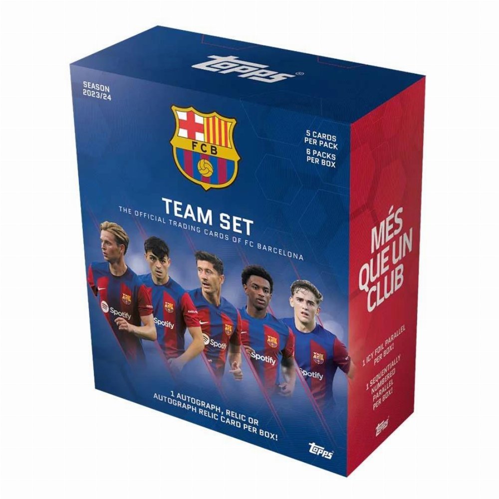 Topps – 2023-24 Barcelona FC Team Set (6 Φακελάκια)