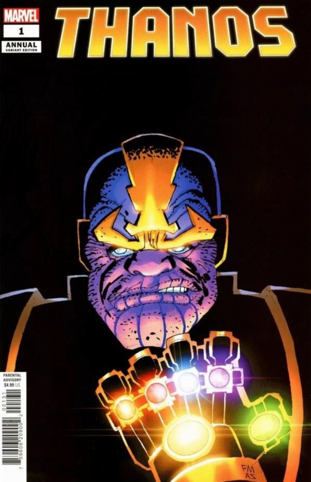 Τεύχος Κόμικ Thanos Annual #1 Miller Variant Cover