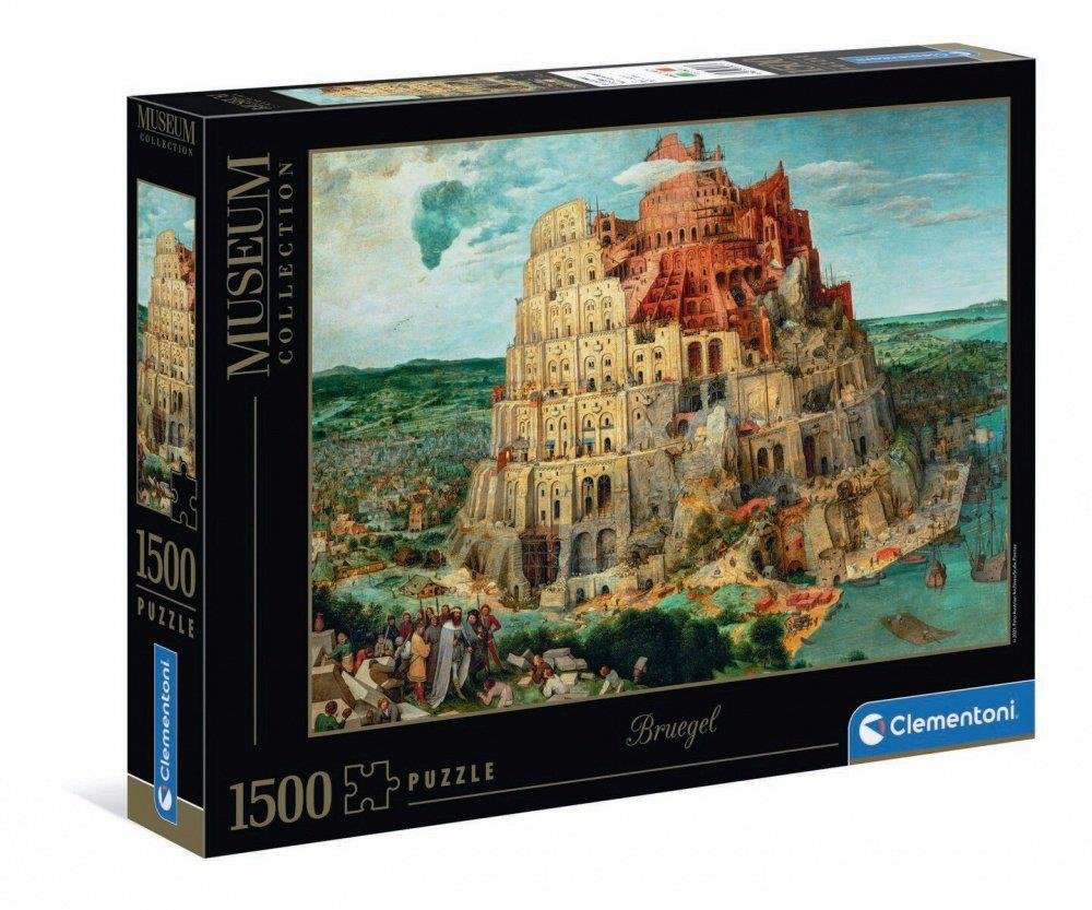 Παζλ 1500 κομμάτια – Museum Collection: Bruegel – Babel Tower