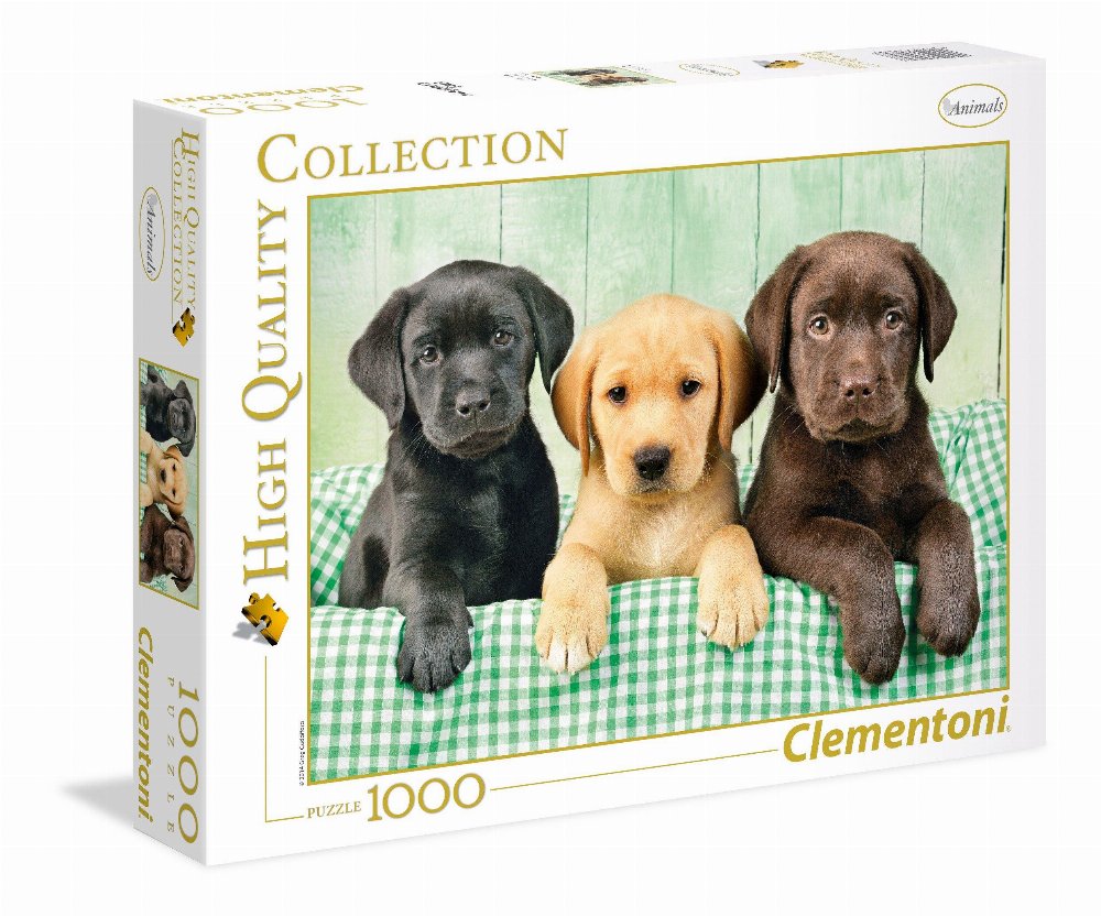 Παζλ 1000 κομμάτια – Three Labrador Babies