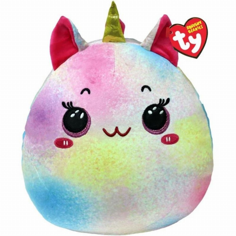 Squishy Beanies – Πολύχρωμος Μονόκερος Φιγούρα Λούτρινο (30cm)