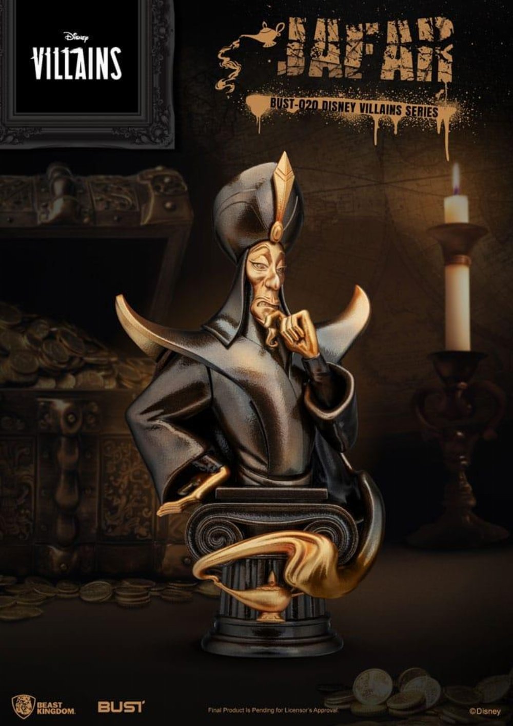 Disney Villains Series – Jafar Bust (16cm)