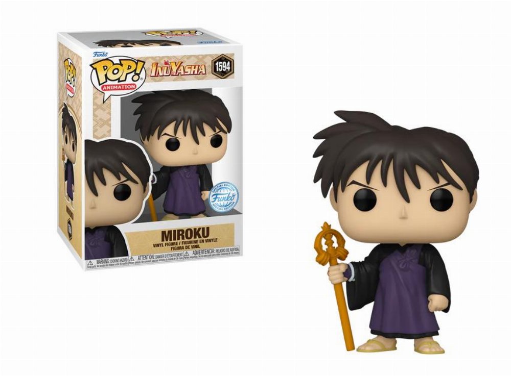 Φιγούρα Funko POP! InuYasha – Miroku #1594 (Exclusive)