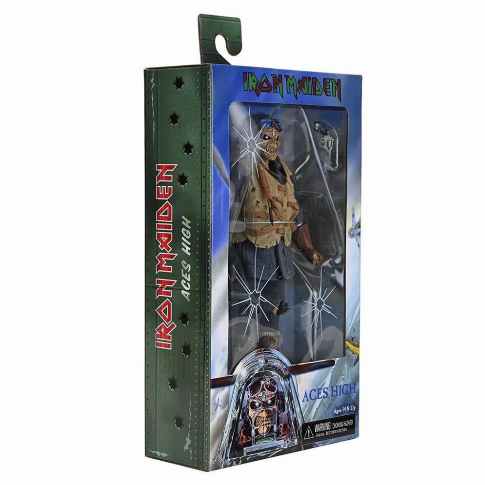 Iron Maiden – Clothed Aces High Eddie Ultimate Φιγούρα Δράσης (18cm)